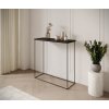 Konzolový stolek MILAN - Černá / Černá - 80 cm