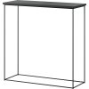 Konzolový stolek MILAN - Černá / Černá - 80 cm