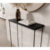 Konzolový stolek SILI - Černá / Černá - 60 cm