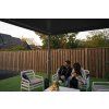 hlinikova pergola perara 300x400cm antracit