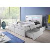 postel boxspring MILANO I - TYP 3 - 160x200cm (úl.otv.)