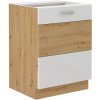 kuchyňská linka ARTISAN / BÍLÁ HG - 60 dolní (60 D 1F)
