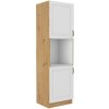Kuchyňská linka STILO - BÍLÁ / ARTISAN - 60 na troubu (60 DP-210 2F)