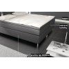 postel boxspring MILANO III - TYP 3 - 180x200cm (bez úl.)