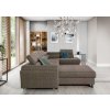 Rohová sedací souprava do U JOSETTE - Monolith 97 - levý roh