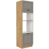 Kuchyňská linka STILO - Claygrey MAT / Artisan - 60 na troubu a mikrovlnku (60 DPM-210 2F)