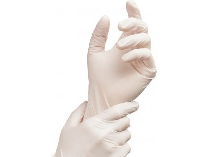 jednorazove rukavice latexove transparentni 100 ks