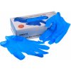 rukavice jednorázové XL vinyl 100ks modré