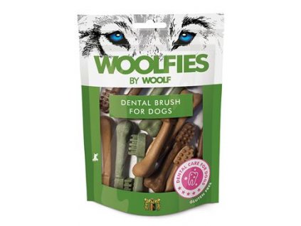 Pochoutka dentální Woolfies Dental Brush