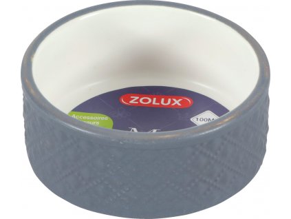 Miska keramická MARGOT hlodavec šedá