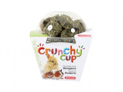 Pochoutka CRUNCHYCUP vojtěška/mrkev