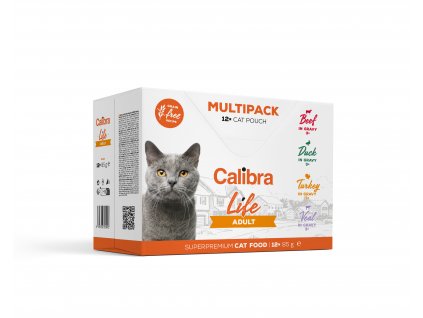 Calibra Cat Life kapsa Adult Multipack 12x85 g