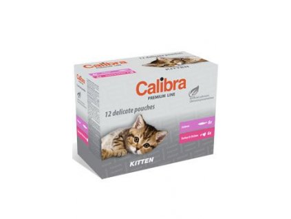 Calibra Cat kapsa Premium Kitten multipack 12x100 g