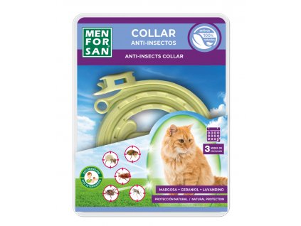 Menforsan Obojek proti klíšťatům a blechám repelentní kočka