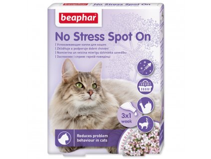 Spot On BEAPHAR No Stress pro kočky 1,2ml