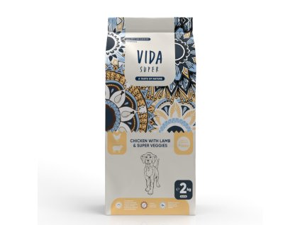 VIDA SUPER DOG Puppy M/L Chicken & Lamb