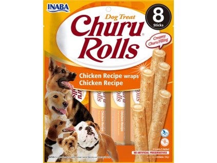 Churu Dog Rolls Chicken wraps Chicken 8x12 g