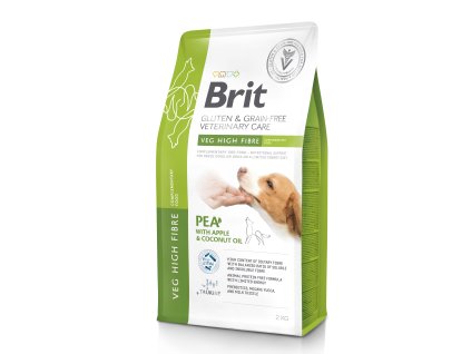 Brit VD Dog GF Veg High Fibre