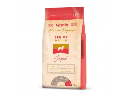 fitmin dog medium senior 12 kg h L