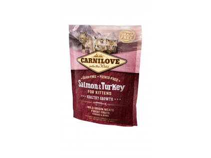 Carnilove Cat Salmon & Turkey for Kittens