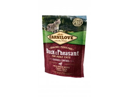 Carnilove Cat Duck&Pheasant Adult Hairball Controll