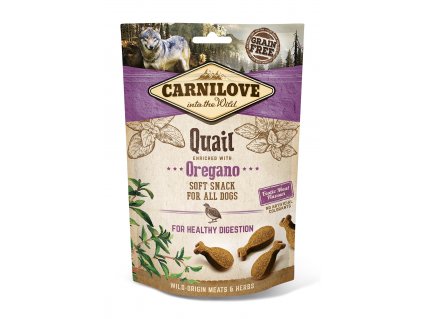 Carnilove Dog Semi Moist Snack Quail&Oregano 200 g