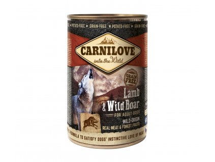 Carnilove Wild konz Meat Lamb & Wild Boar 400 g