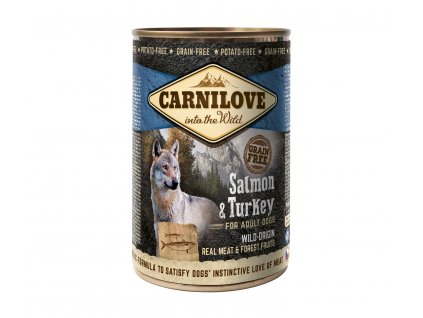 Carnilove Wild konz Meat Salmon & Turkey 400 g