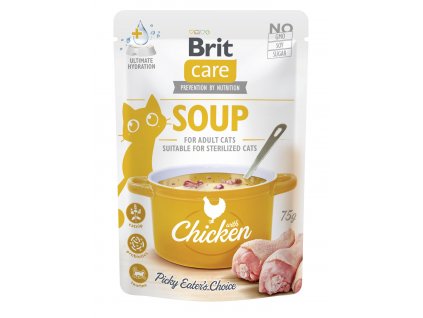 Brit Care Cat Soup with Chicken 75 g