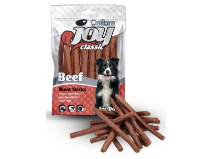 5239 6376 calibra joy dog classic beef sticks 100g new