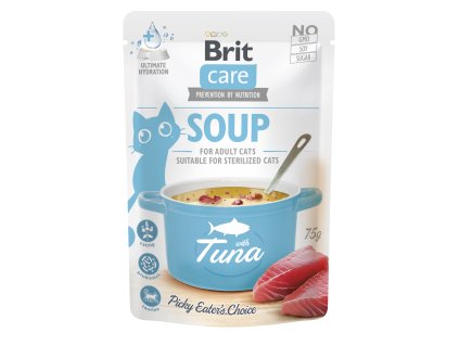 Brit Care Cat Soup with Tuna 75 g