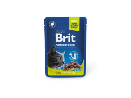 Brit Premium Cat kapsa Lamb for Sterilised 100 g