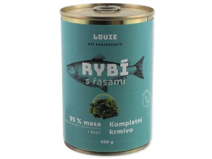 LOUIE rybí s řasami 400 g