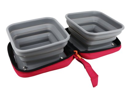 Miska skládací 2v1 BIVOUAK 2x700ml