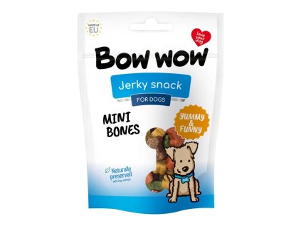 Bow wow Mini kostičky 80 g