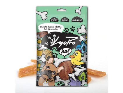 Lyopro DOG sušené Měkké kuřecí plátky 70