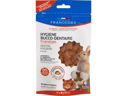 Francodex Dental pro hlodavce a králíky 50 g