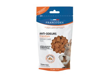 Pochoutka Francodex Odour care hlodavci 50 g