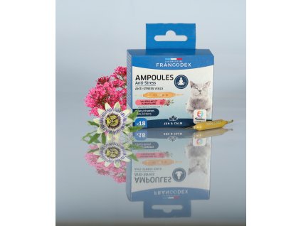 Francodex Anti-stress ampulky kočka, kotě 18x1ml