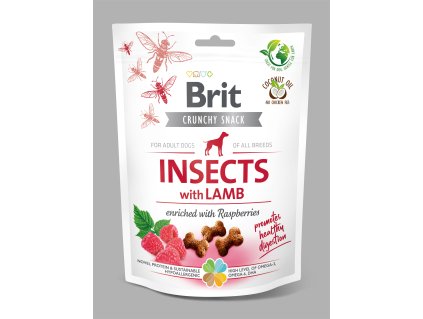 Brit Care Dog Crunchy Crack. Insect Lamb 200 g
