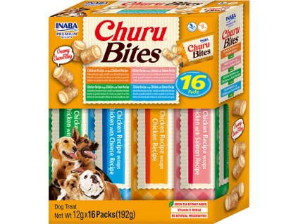 Churu Dog BOX Bites Chicken wraps Variety 16x12g