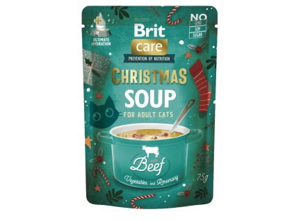 Brit Care Cat Christmas Beef Soup 75 g