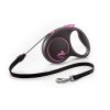 flexi Black Design M Cord 5m pink