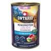 Ontario Adult monoprotein jehněčí pate s hnědou rýží 400g