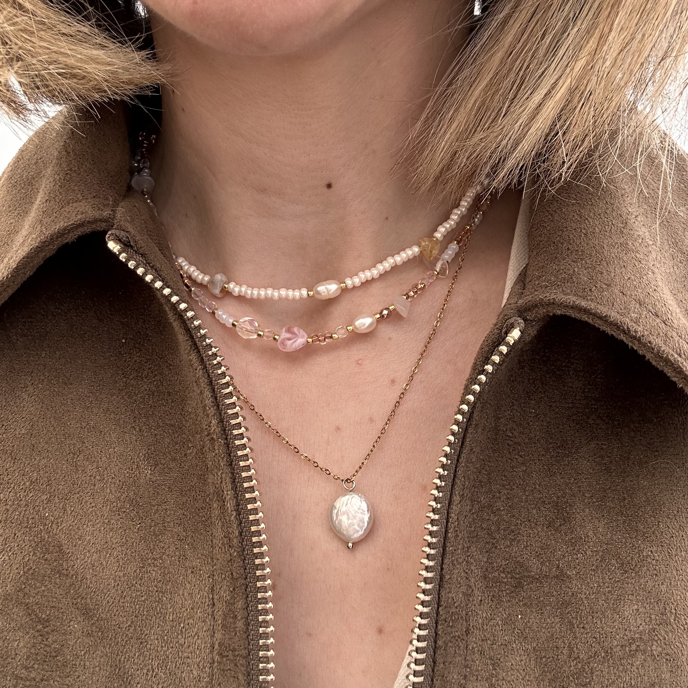 Pearl of Summer na modelce