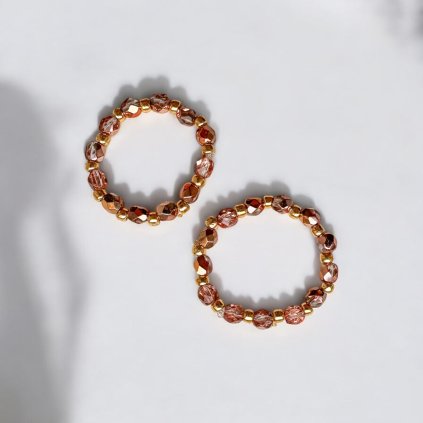 Duality ring (Barva Zlato-bronzová, Velikost 48)