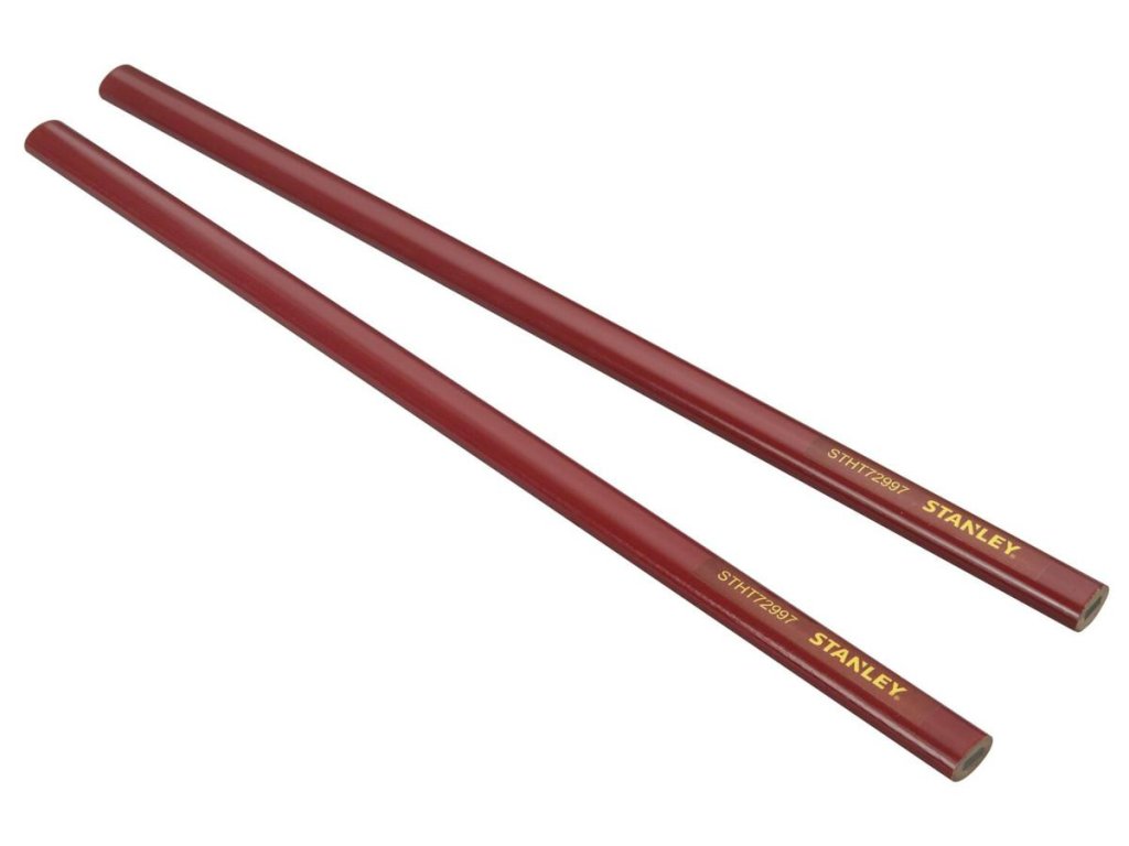 Ceruzka tesárska červená 300mm 2ks blister STANLEY STHT1-72997