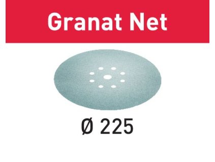 Sieťové brúsne prostriedky Granat Net STF D225 P180 GR NET/25 FESTOOL