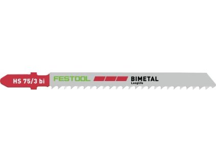 Pílový list PLASTICS SOLID MATERIAL HS 75/3 BI/5 FESTOOL
