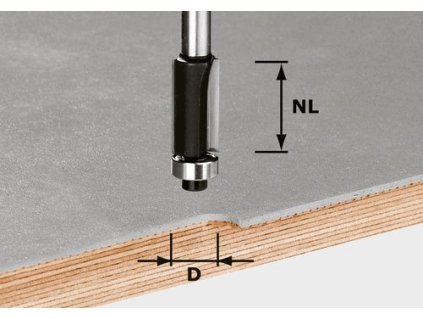 Lícovacia fréza HW S8 D12,7/NL25 FESTOOL
